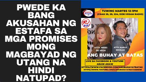 Pwede Ka Bang Akusahan Ng Estafa Sa Mga Promises Mong Magbayad Ng Utang