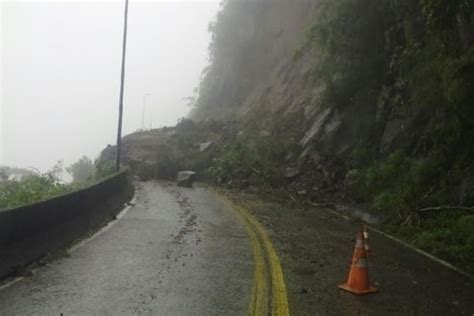 Queda De Barreira Interdita Serra Do Rio Do Rastro Jornal Cruzeiro Do