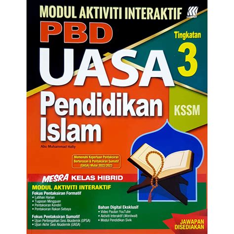 Sasbadi Modul Aktiviti Interaktif PBD UASA Tingkatan 1 2 3 4