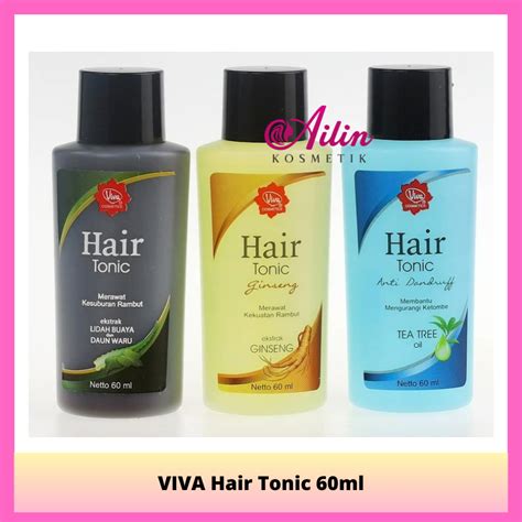 Jual Ailin Viva Hair Tonic Ml Bpom Penyubur Rambut Menghilangkan