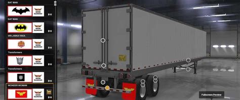 Ats Trailer Mudflaps V Trailer Mods Parts Tuning Mod