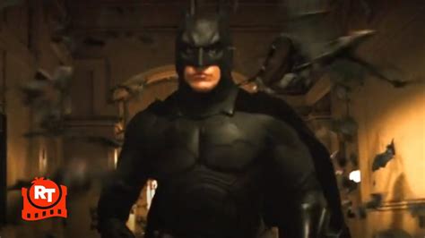 Batman Begins 2005 Police Station Escape Scene Movieclips Youtube