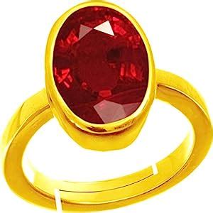 Rama Mool Chand Trading Ratti Certified Burma Ruby Panchdhaatu