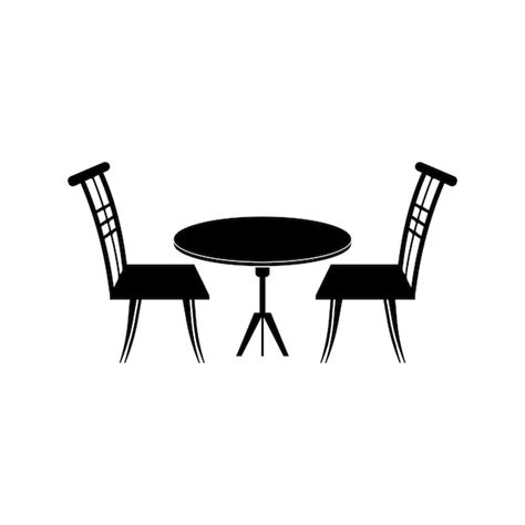 Premium Vector Dining Table Icon