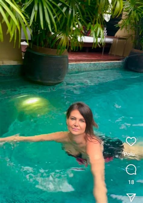 Filigranowa Maja Rutkowski W Lizgn A Si W Neonowe Bikini I Pokaza A Przyjemne Widoczki