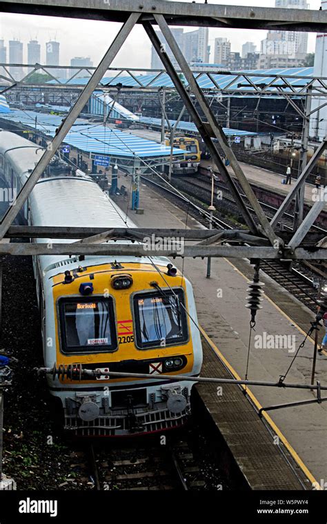 Mumbai Central Railway Station Mumbai Maharashtra India Asia Stock ...