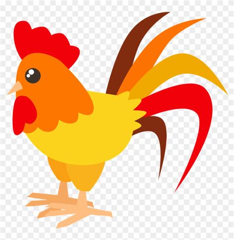 Fazenda Minus Gallo Tierno Animado Free Transparent Png Clipart