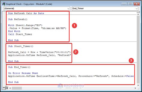 How to Make a Running Clock in Excel (2 Easy Ways) - ExcelDemy