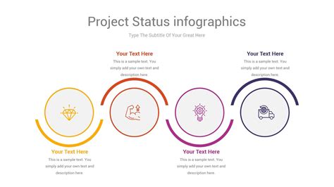 Project Status Infographics Powerpoint Template Artofit