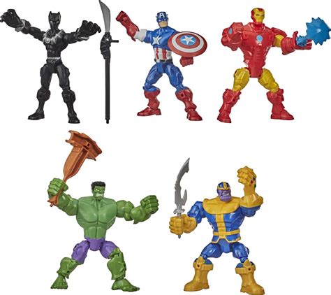 Marvel Hasbro Super Hero Mashers Battle Mash Collection Pack Includes