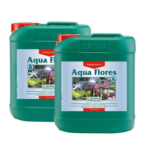 Canna Aqua Flores A B 5l Engrais Growshop