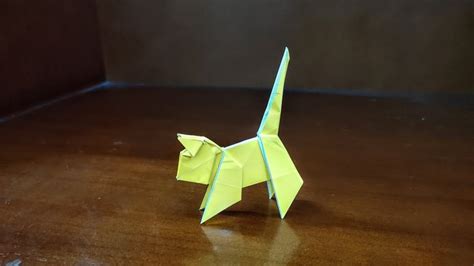 Easy Origami Cat Step By Step In 2024 Origami Easy Origami Cat