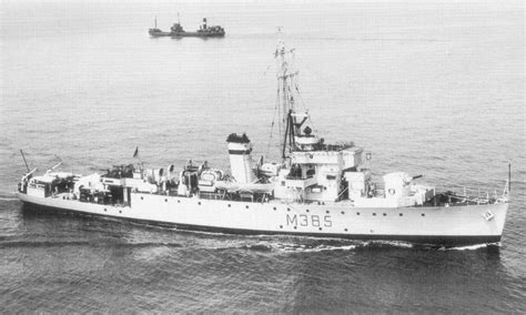 Hms Wave J385 Royal Navy Algerine Class Minesweeper Photo Print Or Fra