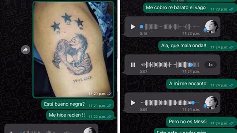 Le Dijo A Su Hermana Que Se Había Tatuado A Messi Y La Respuesta Se Hizo Viral Infobae