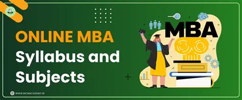 Online Mba Course Syllabus Semester Wise