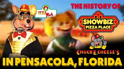 The History Of Showbiz Pizza Place And Chuck E Cheese In Pensacola Florida Youtube