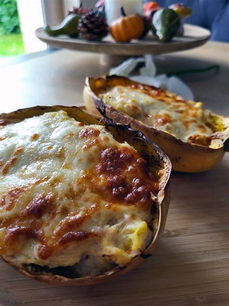 Courge spaghetti farcie à l airfryer Astuces et recette rapide