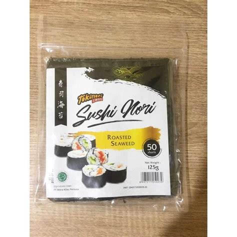 Jual Tokinori Sushi Nori Lembar Rumput Laut Panggang Roasted