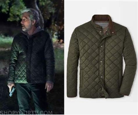 NCIS Season 20 Episode 14 Alden S Green Quilted Jacket Where To Buy