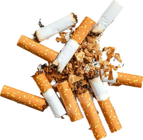 Ai Generated Cluster Of Extinguished Cigarettes Png 41166114 Png