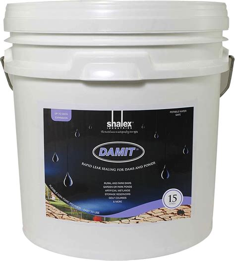 Amazon Damit Rapid Leak Sealer For Dams And Ponds L Patio