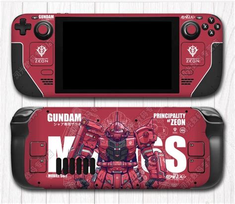 Gundam Steam Deck Skin Sticker M Vinyl Etsy Canada