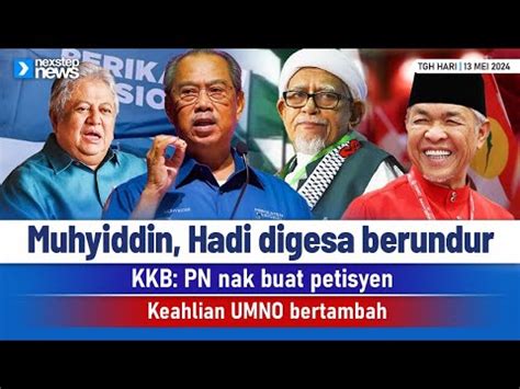 TERKINI Muhyiddin Hadi Digesa Berundur KKB PN Nak Buat Petisyen