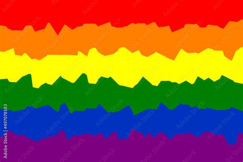 LGBT flag. The LGBT pride flag or rainbow pride flag includes the flag ...