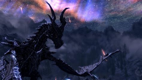 Skyrim Alduin Wallpapers Top Free Skyrim Alduin Backgrounds