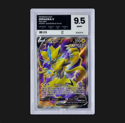 Zeraora V R Gne De Glace Pure Grading