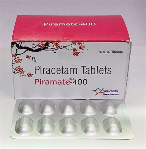 Piracetam Mg Tablets Manufacturer And Supplier In India