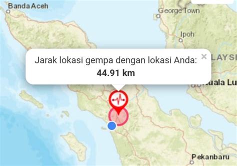 Tapanuli Utara Diguncang Gempa M 3 1 Smart News Tapanuli