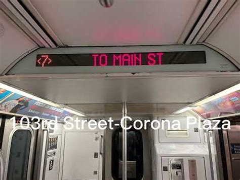 MTA Station Announcements 7 Train Service Changes YouTube