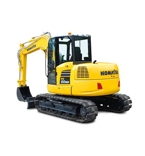 Komatsu Introduces New Pc80mr 5 Mini Excavator