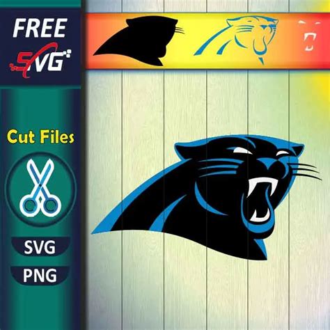 Carolina Panthers Logo Svg Free Nfl Panther Logo