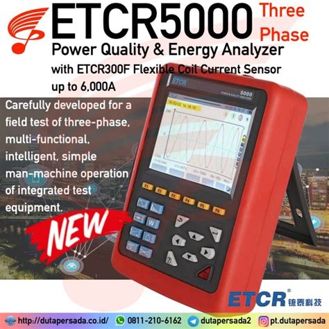 Etcr Three Phase Power Quality Analyzer Duta Persada Instruments