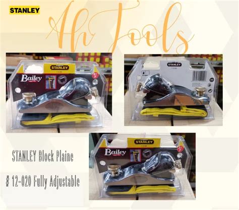 Stanley Block Plane Fully Adjustable 12 020 Lazada Ph