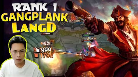 LangD Gangplank A Thrilling Game LangD Rank 1 Gangplank Vs