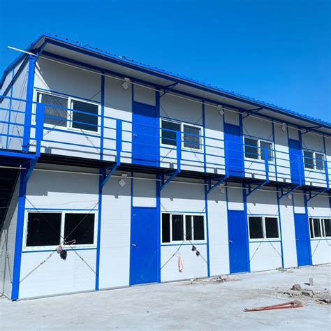 K Type Prefab House Prefab Building For Workers Dormitory Living