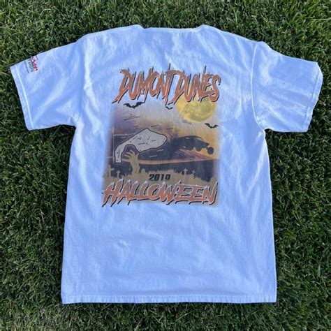 Mens Dumont Dunes Halloween T Shirt Size Medium Depop