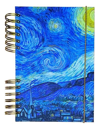 Planner Agenda Perpetua Libreta Van Gogh Env O Gratis