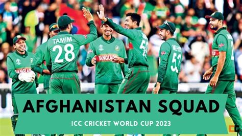 Afghanistan Squad For ICC Cricket World Cup 2023 Cricgrid