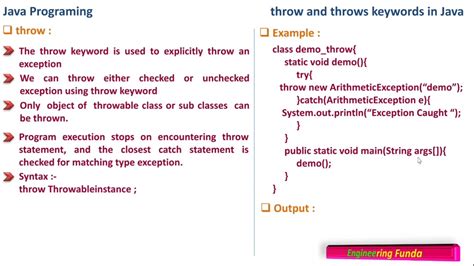 How To Know Which Exception To Throw At James Woodard Blog