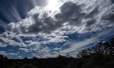 Banco De Imagens Natureza Horizonte Nuvem C U Branco Luz Solar