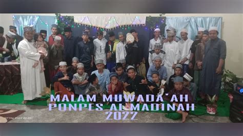 Muwada Ah Ponpes Al Madinah Lampung 2022 YouTube