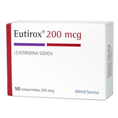 Eutirox 200 Mcg X 50 Comprimidos Farmacias Chile Spa