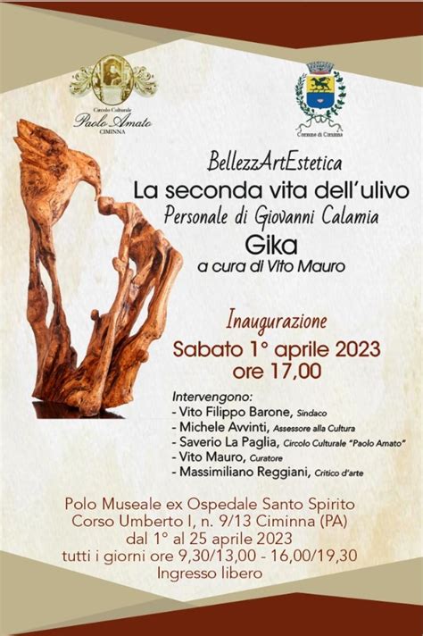 GIKA La Seconda Vita Dellulivo Polo Museale Ex Ospedale Santo