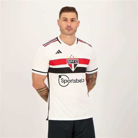 Camisa Adidas São Paulo I 2023 9 Calleri FutFanatics