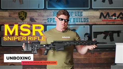 MSR Sniper Rifle (Blaster Review - Airsoft Factory