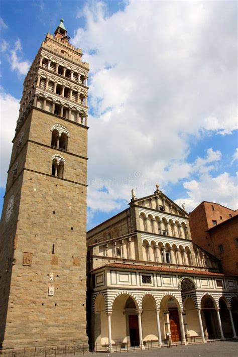 Pistoia Cathedral, Tuscany, Italy Stock Image - Image of mosaic, arched ...